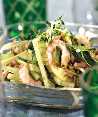 Смачний салат з креветками і авокадо – рецепт з фото, покроковий, легкий, простий … морський