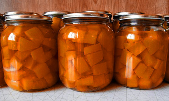 Солодкий гарбуз маринований на зиму – рецепт оригінальної заготовки, яка нагадує трохи ананаси.