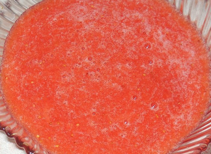 Полуниця на зиму без варіння або сирий джем з полуниці – рецепт заготовки з фото