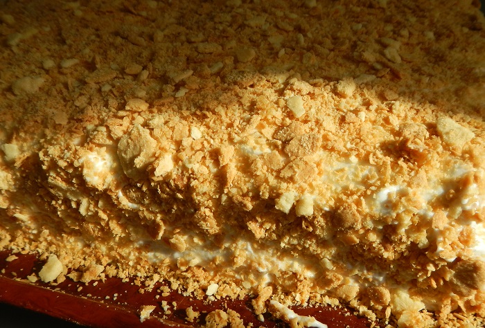Торт Мокрий Наполеон з заварним кремом – смачний листковий десерт