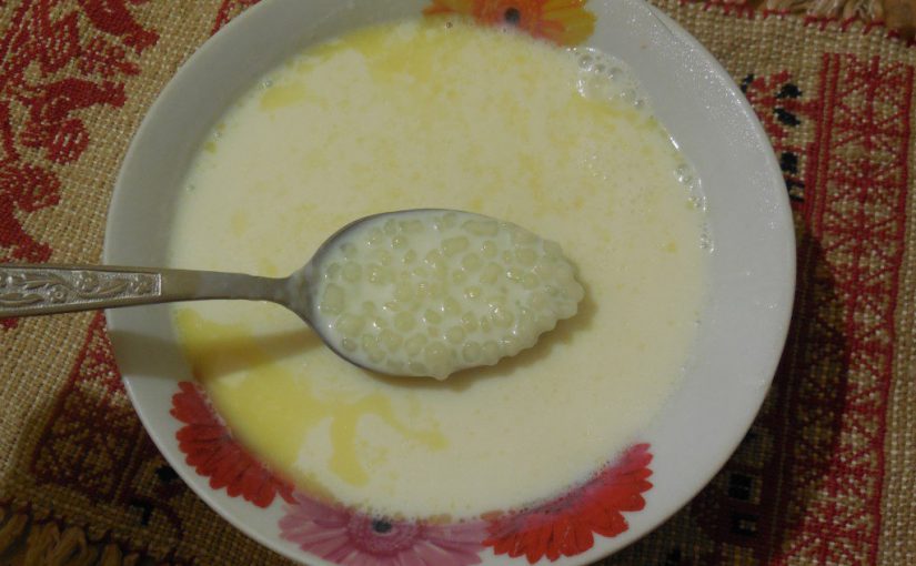 Молочна каша із саго – смачний десерт чи то молочний суп