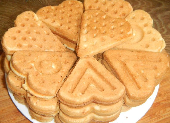 Печиво у формі на газу як в дитинстві - домашнє печиво у формі трикутників