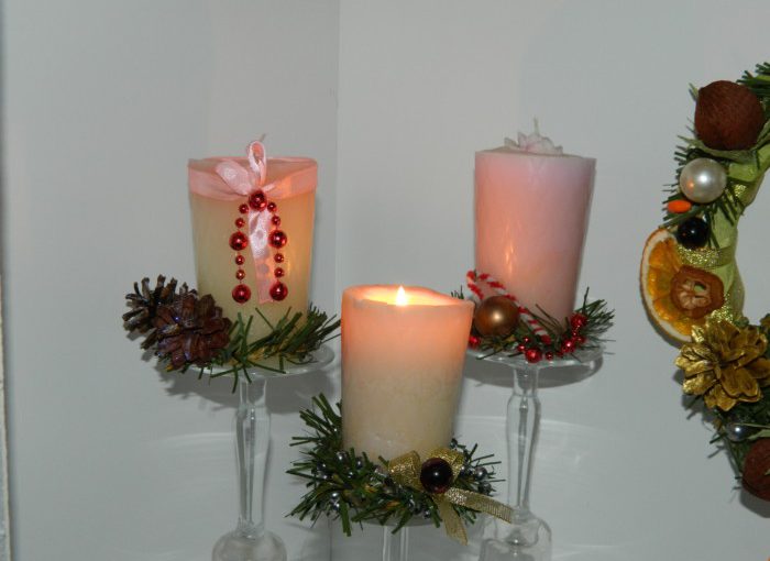 Як з огарків зробити свічку на Новий рік – новорічні свічки своїми руками