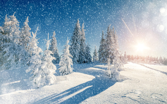 Новорічні заставки на робочий стіл і телефон - красиві зимові фотографії природи і нові новорічні картинки