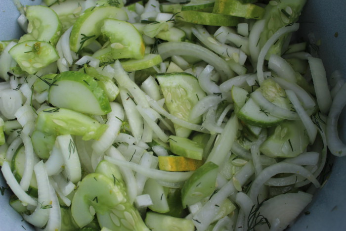 Ніжинські огірки - салат на зиму швидко і просто