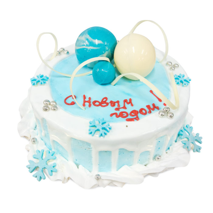 Новорічний торт з кулями і торт Ялинкова куля - смачний та красивий