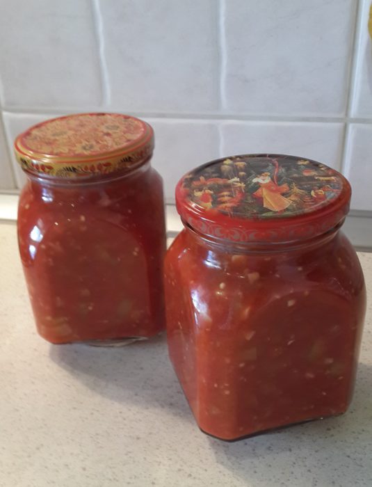 Баклажани в томаті на зиму