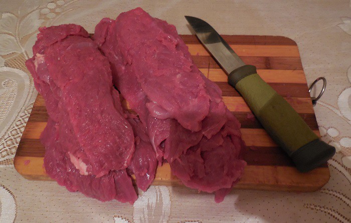 В'ялене м'ясо яловичини