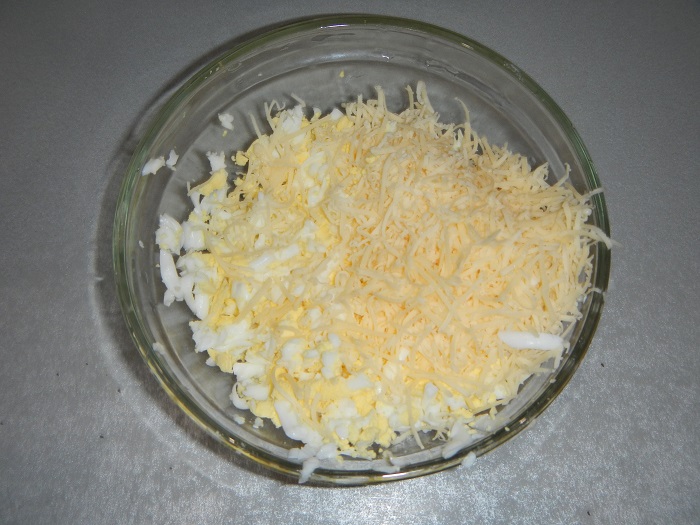 Начинка з сиру і яєць