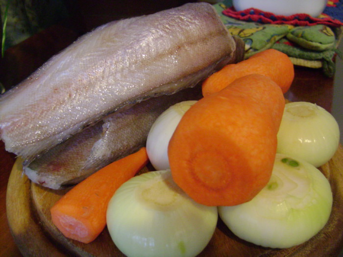 Бротола з овочами