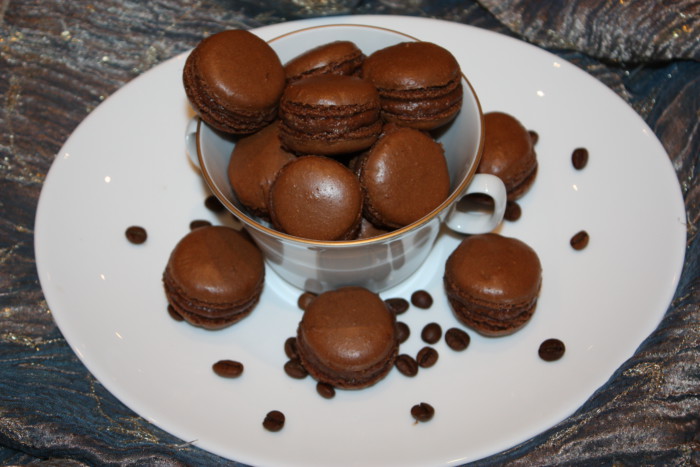 Шоколадне печиво макаронс