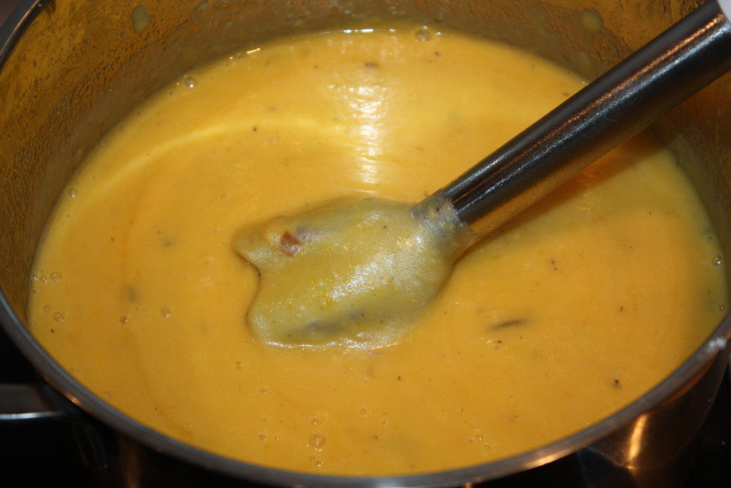 Робимо суп-пюре з гарбуза і картоплі