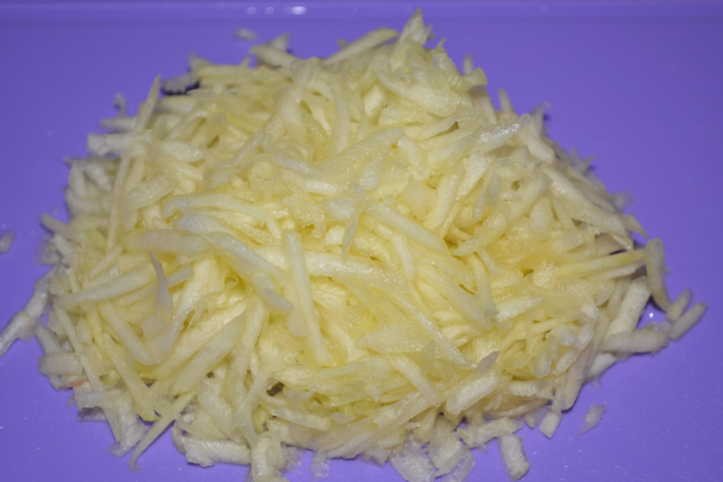 Картопляні деруни з кабачком