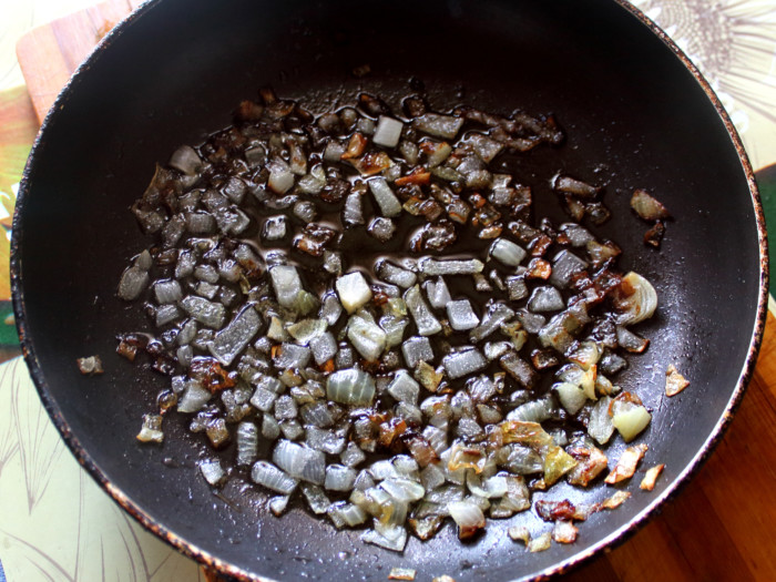 Смачні баклажани як гриби - гарячий салат з баклажанів з майонезом